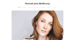 Desktop Screenshot of hannahjanemcmurray.com